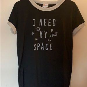 LulaRoe “I Need My Space” Liv Tee